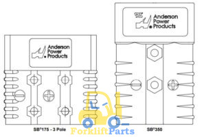 Разъем 24 v Anderson коннектор АКБ каталог цена TVH Anderson Power Products